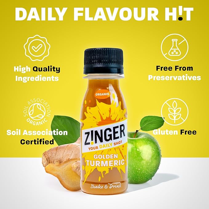 James White Turmeric Juice Zinger 70 ml (Pack of 15)