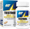 GAT SPORT Testrol Gold ES with Shilajit Tribulus DIM Zinc Longjack Fenugreek Saw Palmetto Estrogen Balance 60 Tablets