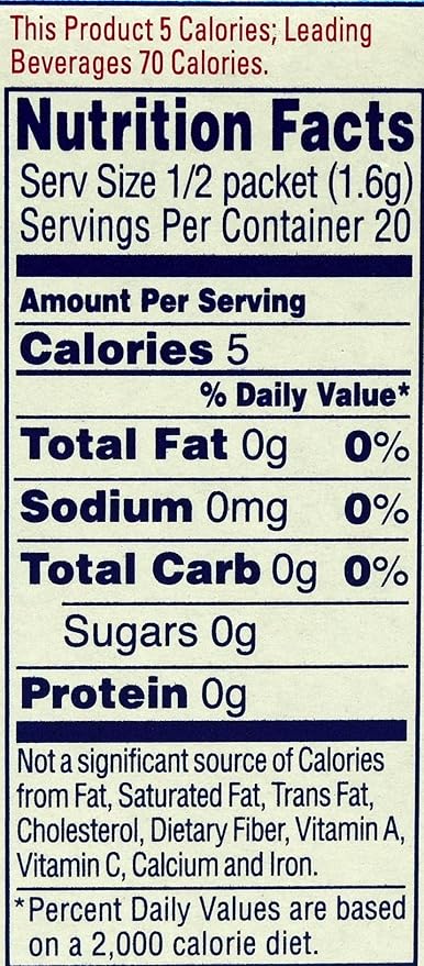 Crystal Light On The Go Citrus With Caffeine Drink Mix 10-Packet Box (Pack of 50)
