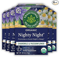 Traditional Medicinals Tea Organic Nighty Night Relax &amp Get a Good Night's Sleep Includes Spearmint 96 Tea Bags (6 Pack)
