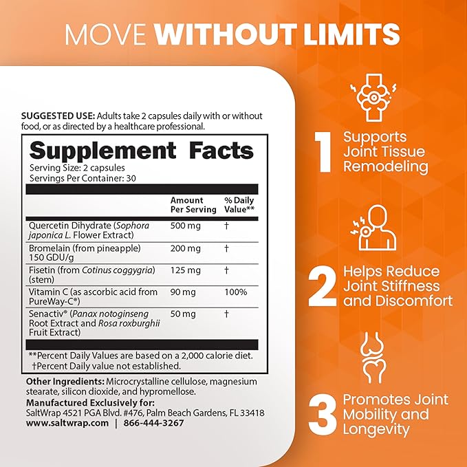 SaltWrap Joint Repair Bundle (Collagen Synthesis + Remodel Clinic)