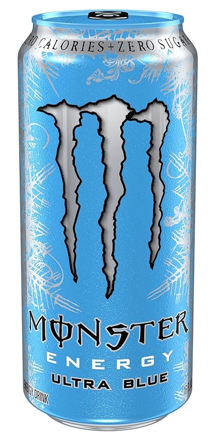 Monster Energy Ultra Blue 16 fl oz 4 Pack