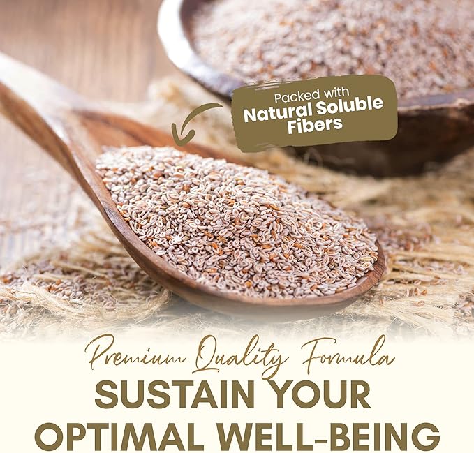 Organic Psyllium Husk Capsules 750 mg Natural Fiber Supplement for Gut Health* - Alternative to Psyllium Husk Powder Zealthy Life 250 Capsules