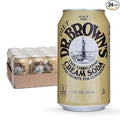 Dr. Brown's Diet Cream Soda - A New York Original - 24 Cans - Kosher Vanilla Cream Craft Soda Pop - Gourmet Diet Cream Soda - 24 x 12 oz Cans