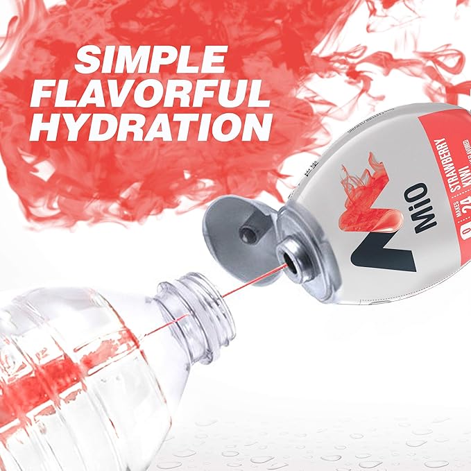 MiO Sugar-Free Strawberry Kiwi Naturally Flavored Liquid Water Enhancer 1 Count 1.62 fl oz