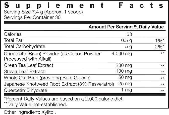 Coco Complete by New Vitality – Immune System and Boosting Superfood Powder Supplement Energy Support Sugar Free Real Cocoa Powder &amp Green Tea Extract Chocolate Flavor 30 Servings