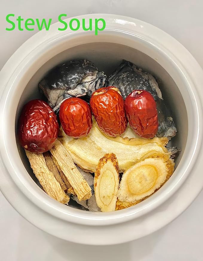 500g/1.1lb 100% Pure Astragalus Root 黄芪 Huangqi Dried Bulk Herbs Chinese Herbs Astragalus Organic with Codonopsis and Astragalus Dragon Herbs