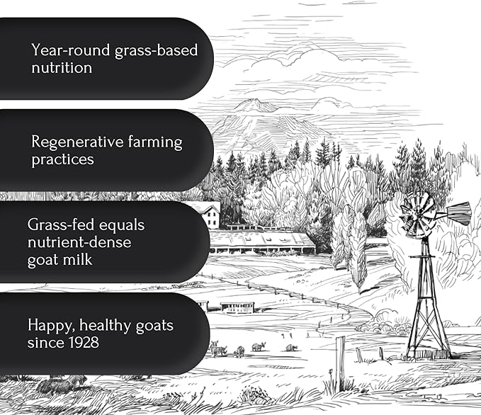 Mt. Capra Goat Colostrum | for Healthy Immune System Gut and Athletic Performance | Grass-Fed High in Immunoglobulins | 60 Servings - 174 Grams