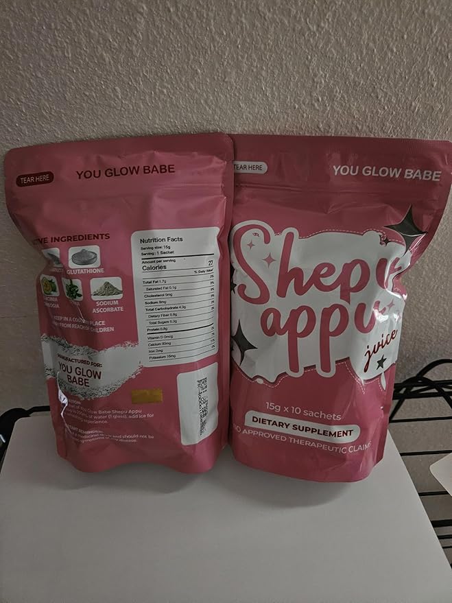 You Glow Babe Shepu Appu Juice Powder 15g x 10 sachets