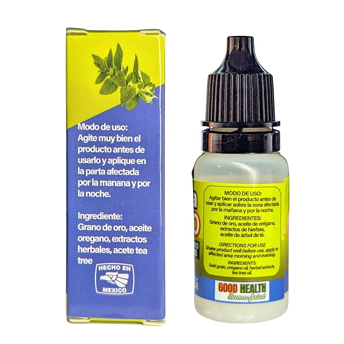 Anikila Hongo Herbal Extract Oregano Tea Tree Drop for Nail &amp Skin Support