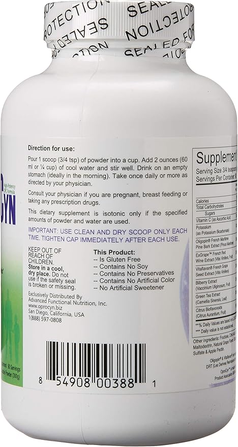 OProCyn Isotonic OPC 3 Month Supplement Drink Powder of 300g