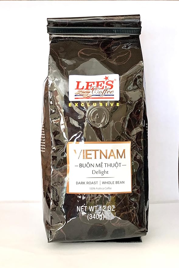Delicious Vietnamese Milk Coffee Style - Buon Me Thuot Dark Roast Whole Bean Coffee and Condensed Milk