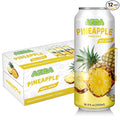 AZRA 100% Pineapple Juice – Fresh Organic Pineapple Taste in 500ml Cans – Zero Sugar Drinks Healthy Beverages Variety Pack for Kids and Adults – Bulk 100% Juice 12 Pack