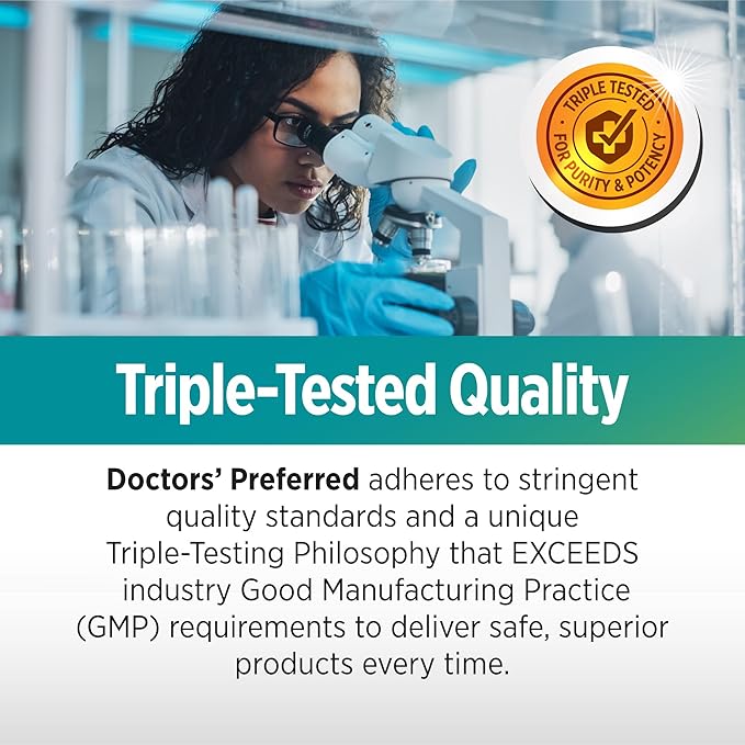 DOCTORS' PREFERRED Mindful Advantage Brain Supplements for Memory and Focus - Boost Memory Mental Sharpness Recall &amp Concentration - 30 Count