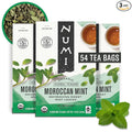 Numi Tea Organic Moroccan Mint Tea 54 Herbal Tea Bags Caffeine Free