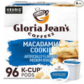 Gloria Jean's Macadamia Cookie Keurig Single-Serve K-Cup Pods Medium Roast Coffee 96 Count