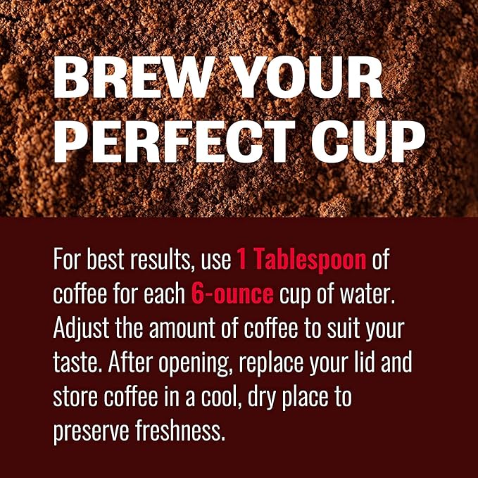 Hills Bros Original Mild Blend Ground Coffee Light Roast Smooth and Balanced for a Rich Light Coffee Taste 30.5 Ounce (Pack of 3)