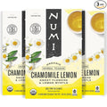 Numi Organic Chamomile Lemon Tea – 54 Herbal Tea Bags – Caffeine Free Calming Egyptian Chamomile &amp Lemon Myrtle – Caffeine Free Floral Citrus Herbal Tea