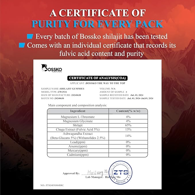 3200 MG Pure Himalayan Shilajit Gummies Organic for Men &amp Women with Probiotics &amp Magnesium Ashwagnadha Chaga Turmeric Fulvic Acid 105+ Trace Minerals I Vegan Non-GMO I Lab Tested I 90 Count