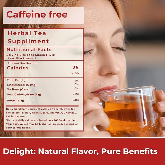 Organic Arjuna Bark Tea (Terminalia Arjuna) - 132+ Count | 100% Natural Whole Loose Arjun Ki Chaal for Heart Health &amp Wellness Support/Caffeine-Free Herbal Tea | 7.05 Oz (200g)