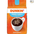 Dunkin' French Vanilla Flavored Ground Coffee 20 Ounces (Pack of 6)