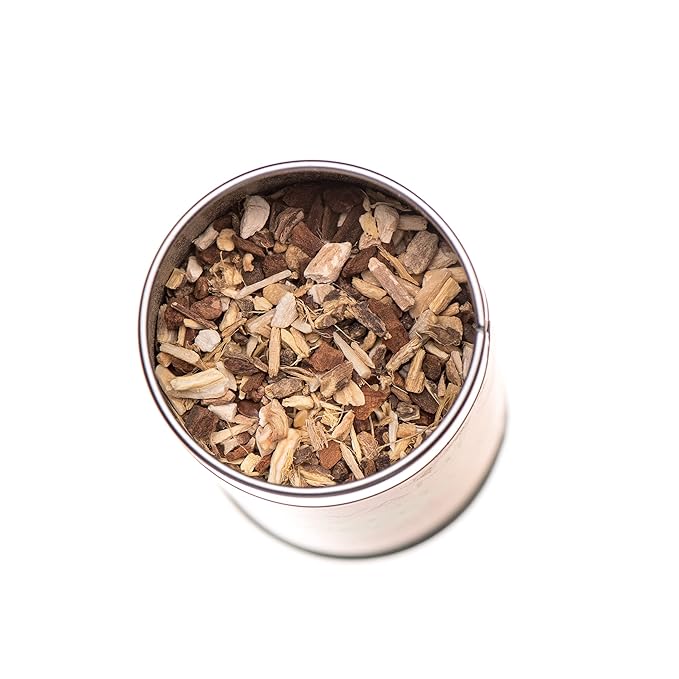 Hydrate Blend Herbal Tea – Caffeine-Free Ayurvedic Tea with Hibiscus Rose &amp Licorice | Supports Deep Hydration Radiance &amp Skin Health