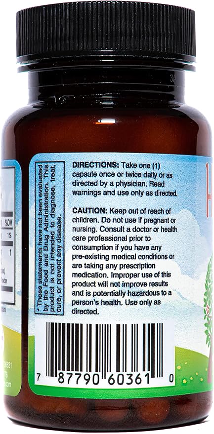 Natural Liver Support Supplement with Hesperidin - Non-GMO Vegan Gluten-Free