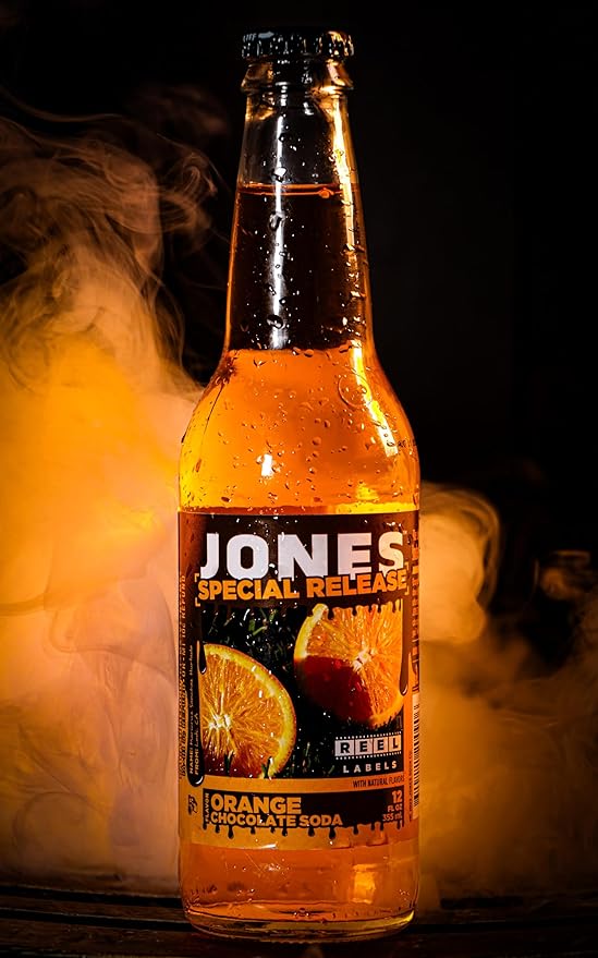 One(1) Single Bottle - Jones Soda Co. Special Release Soda Flavor | 100% Cane Sugar Soda | Craft Soda Pop | Soda Soft Drinks | Glass Bottle Soda
