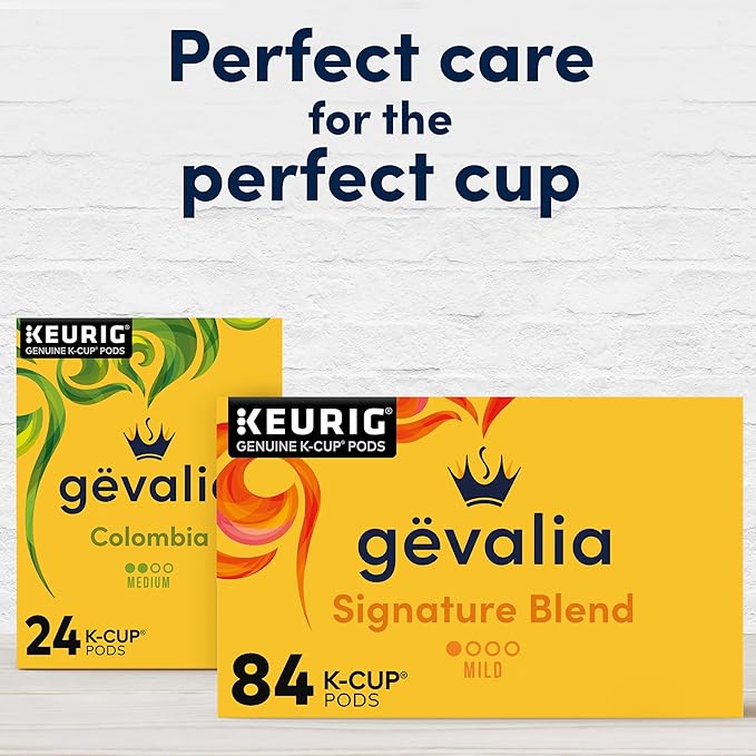 Gevalia Signature Blend Mild Light Roast K-Cup Coffee Pods 84 ct Box