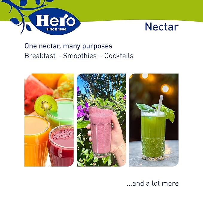 Hero Juice Nectar Apricot 33.8 Fl Oz