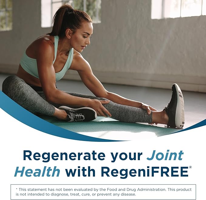 Univera RegeniFREE Turmeric Univestin No Glucosamine Shellfish Free All-Natural Joint Supplement Vegeterian Capsule 60 Capsules (30-Day Supply)