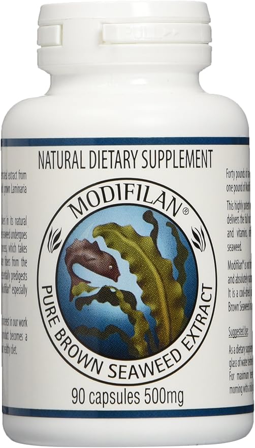 Seaweed Modifilan Capsules 90 Count (Pack of 2)