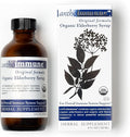 Organic Elderberry Syrup - Anthoimmune - Immune Support Supplement for Adults and Kids- USDA Organic Ultra-Premium Black Elderberry Formula (4 oz) 24 Servings