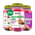 Sea Moss Gel Raw (12 Flavors) 24oz Wildсrafted Gold Sea Moss Gel from Saint Lucia | 92 Vitamins and Minerals | Pure Raw+Non-GMO | Vegan Superfood
