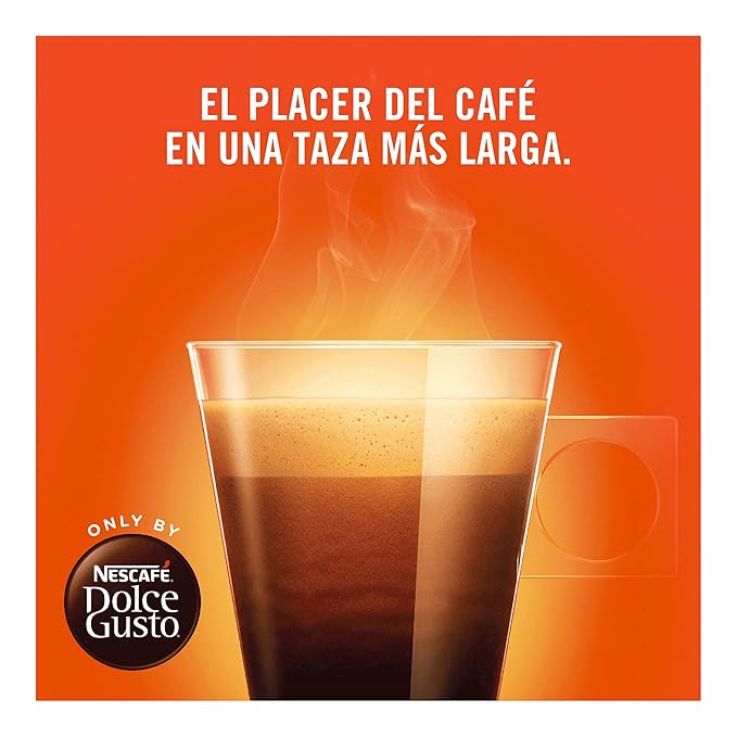 NESCAFÉ Dolce Gusto Coffee Capsules Café Lungo 48 Single Serve Pods (Makes 48 Cups) 48 Count