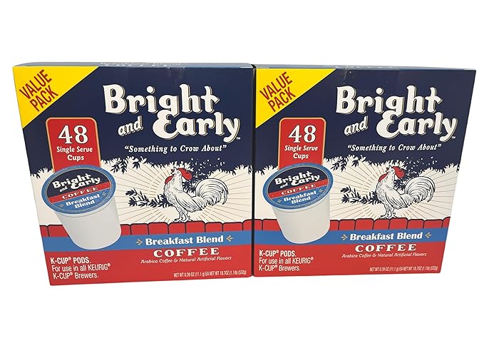 96 count Breakfast Blend Coffee for Keurig single cup Brewers Kuerig 2.0 k