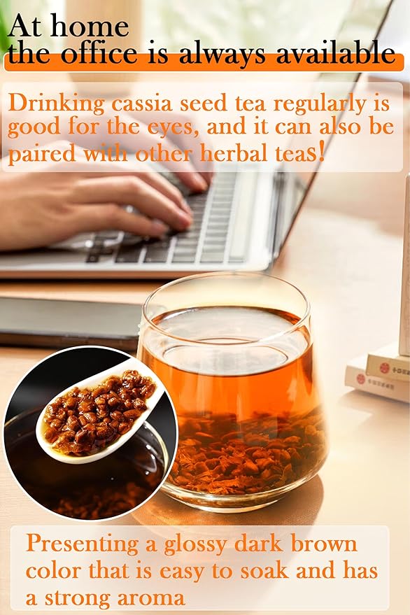 Cassia tea 决明子 Cassia Seeds Tea Cassia seed Cassia Tea Jue Ming Zi Chinese Herbal Tea 決明子 决明子 决明子茶 决明子茶 24.7oz/700g (1.5lb)