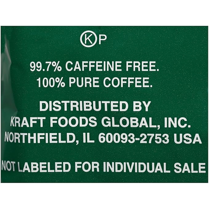 Coffee Original Roast Decaf 1.1oz Pack 42/Carton