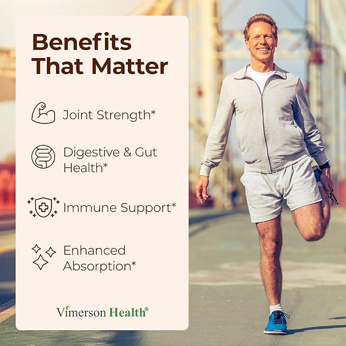 Turmeric Curcumin Supplement with Ginger Root for Joint Support Digestive &amp Gut Health - Contains Organic Turmeric Curcumin with Black Pepper (Bioperine) for Enhanced Absorption - 60 Capsules