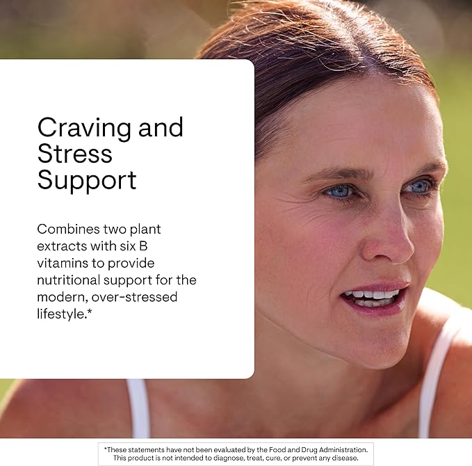 THORNE - Craving and Stress Support - 5-MTHF B Vitamins Folate &amp Plant Extracts to Support Sleep Cravings &amp Stress* - 30 Servings