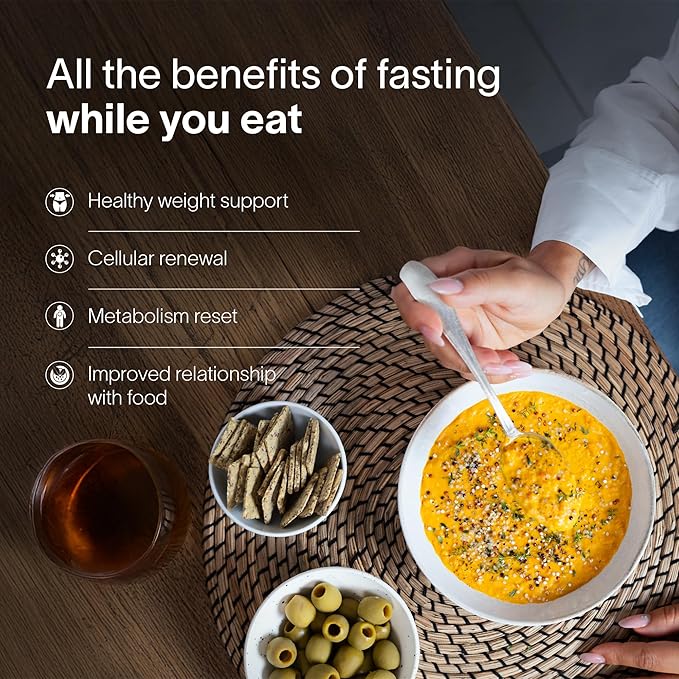 Prolon 1-Day Reset Fasting Kit | Fast with Food | Supports Healthy Aging &amp Weight Management | Low-Calorie Plant-Based Meals &amp Snacks | Developed to Not Break Your Fast (1-Day Kit)