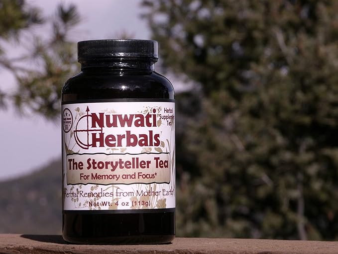 Nuwati Herbals Storyteller Tea - For Memory and Focus 4 Ounces