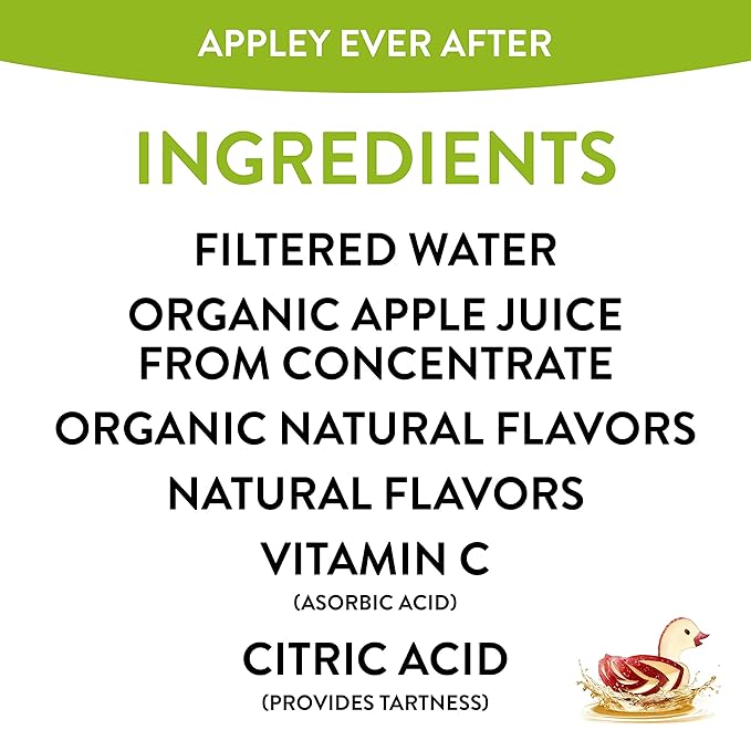 Honest Kids Appley Ever After Organic Juice Drink 6 Fl oz Juice Boxes Pack Of 40 Apple