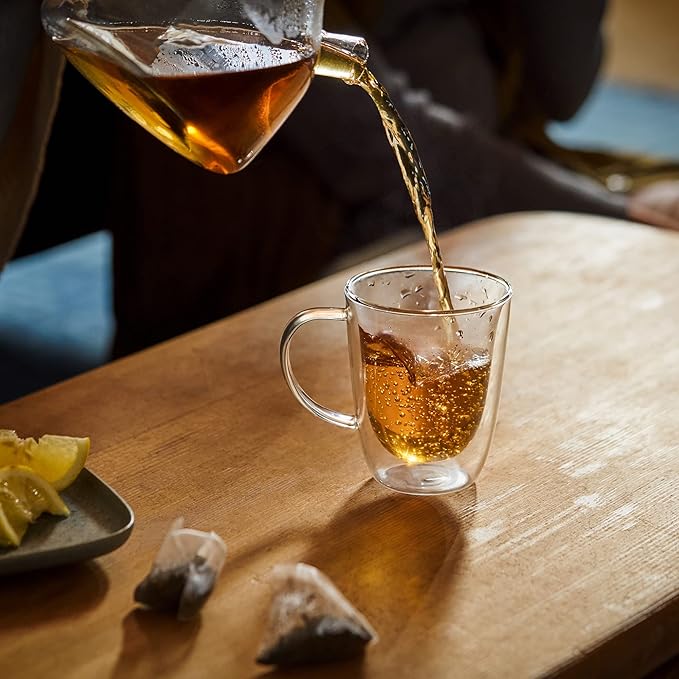 Teatulia Organic Earl Grey Tea Bags (50 Pyramid Sachet Teabags) Whole Leaf Flower 100% Compostable Black Tea + Bergamot Citrus Sustainably Grown In Bangladesh