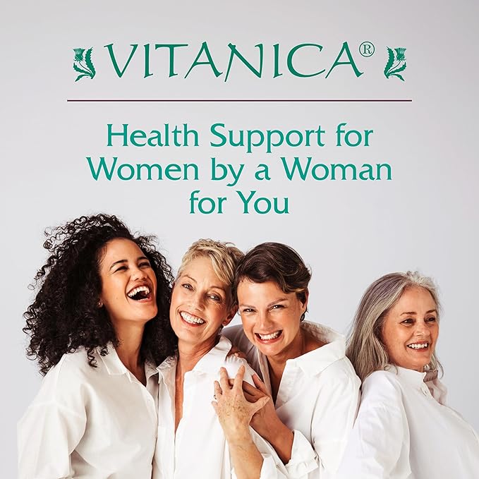 Vitanica LactationBlend Lactation Supplement for Increased Breast Milk Supply and Flow Organic Breastfeeding Support with Fennel Milk Thistle Fenugreek and More Non-GMO Vegan 60 Capsules