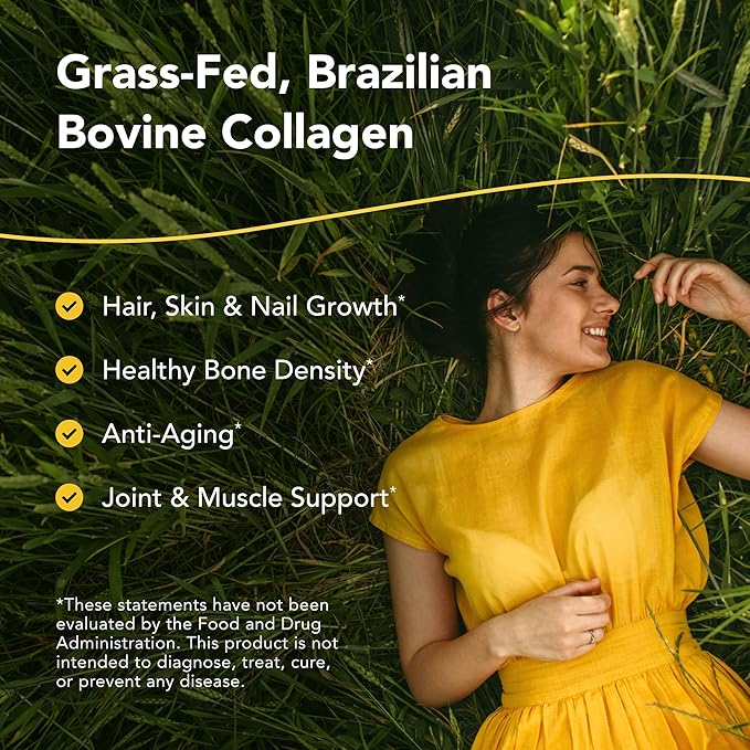 NORTH AMERICAN HERB &amp SPICE Collagen Power-Plus - 90 Capsules - Collagen Supplement - Joint &amp Muscle Support Healthy Hair Skin &amp Nails - Bromelain Papain Vitamin C - Non-GMO - 30 Servi