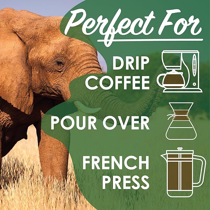 Magnum Exotics Kenya AA Whole Bean Coffee - Dark Roast Coffee Beans Caffeinated Roasted Bulk Brew Rich &amp Smooth Flavor Fresh Roast - 32 oz (2 lb) Bag