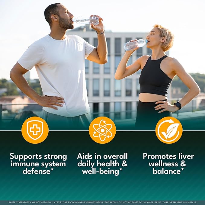 NEW AGE Liver Cleanse &amp Repair - Help Support Gut Health and Energy - Zeolite for Adults with Noni Glutathione NAC Chlorella Spirulina ALA Cilantro Milk Thistle &amp Shilajit - 270 Count
