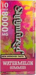 Proprietary Nootropic Gummy 8000mg Now with New Improved Taste - Lion's Mane Reishi Chaga and Cordycep Nootropic Mushroom Blend (10 Watermelon)
