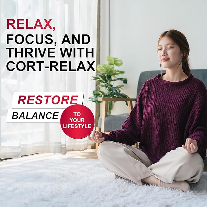Super Calm Cortisol Supplement with Magnesium Glycinate Ashwagandha KSM-66 L-Theanine Phosphatidylserine Ginkgo Biloba &amp Lions Mane for Calm Focus Mental Clarity Relaxation Sleep Energy